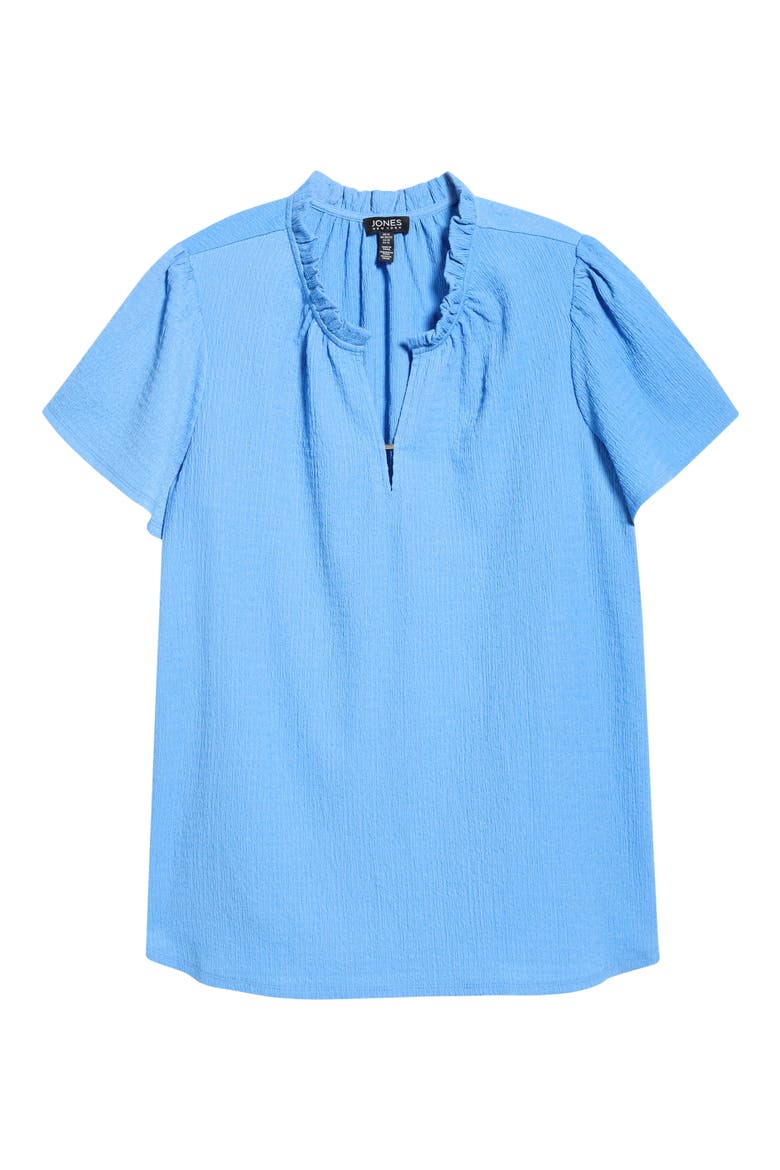 Flutter Sleeve Tee, Alternate, color, BLUE HORIZON