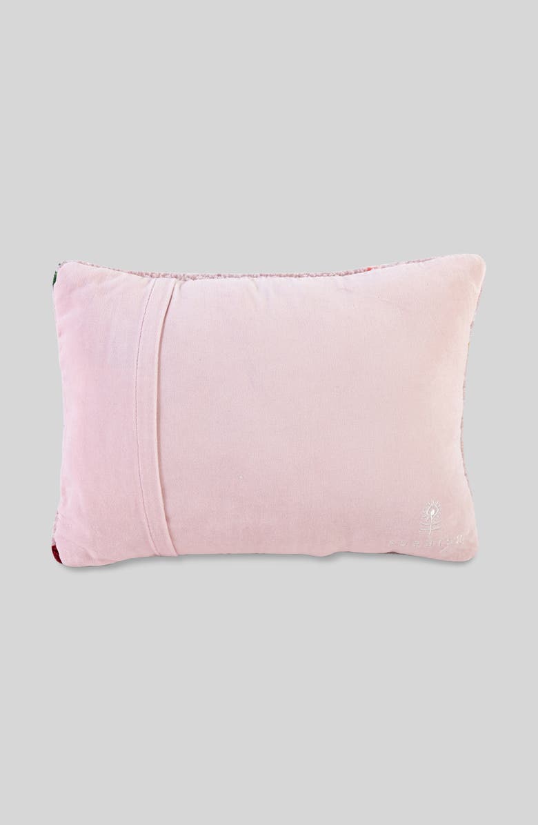 Furbish LFG Hook Pillow, Alternate, color, Bright Pink, Multi