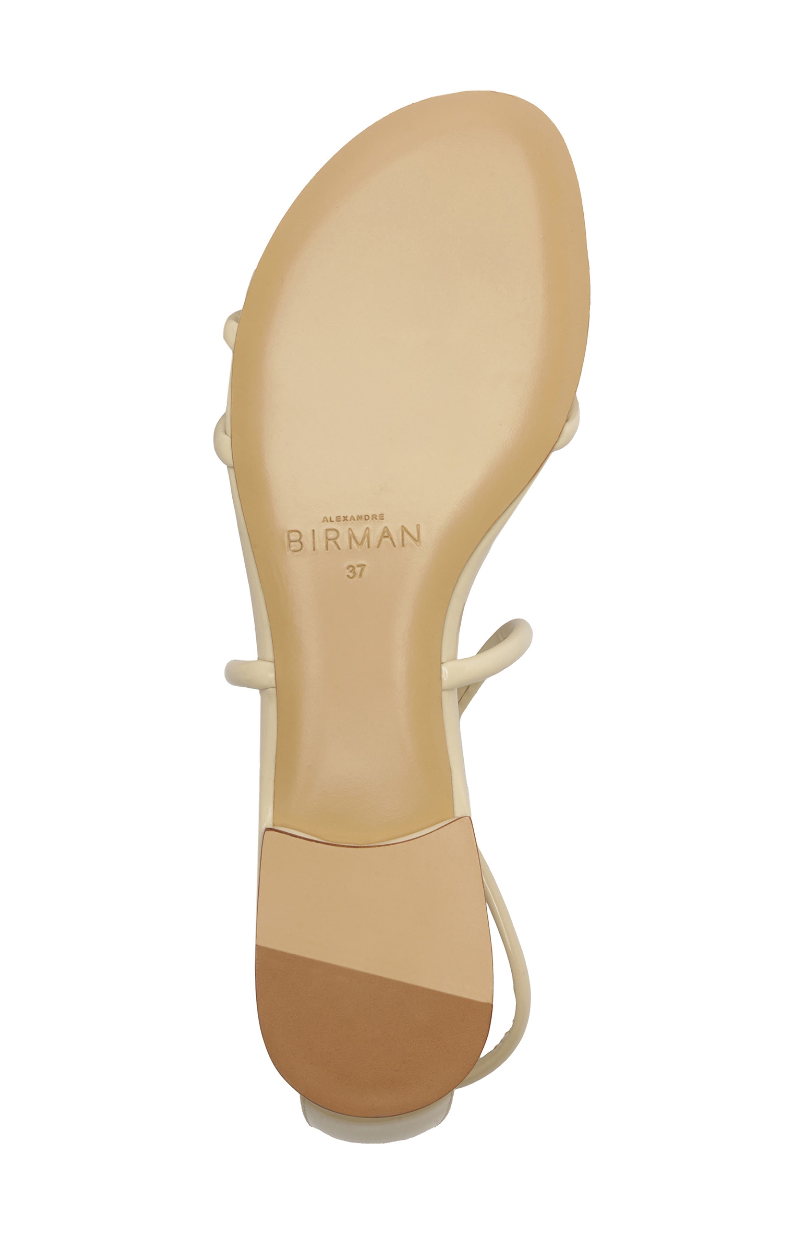 Alexandre Birman Lory Strappy Sandal, Alternate, color, Eggshell