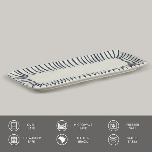 Porto Brasil Rectangular Platter Medium Set Of 4