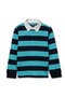 Boys Long Sleeve Collared Rugby Shirt