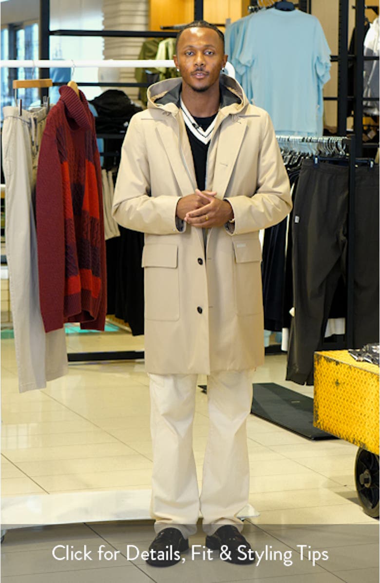 Mathias 3-in-1 Down Twill Balmacaan Coat, sales video thumbnail