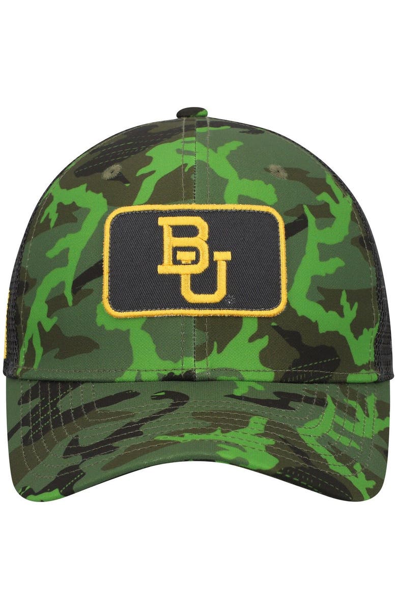 Nike Men's Nike  Camo/Black Baylor Bears Classic99 Veterans Day Trucker Snapback Hat, Alternate, color, 