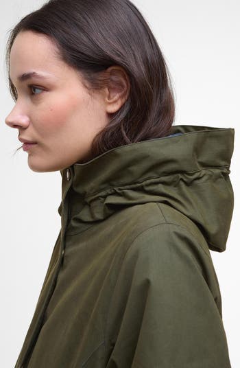 Barbour Bamburgh Hooded Waterproof Jacket | Nordstrom