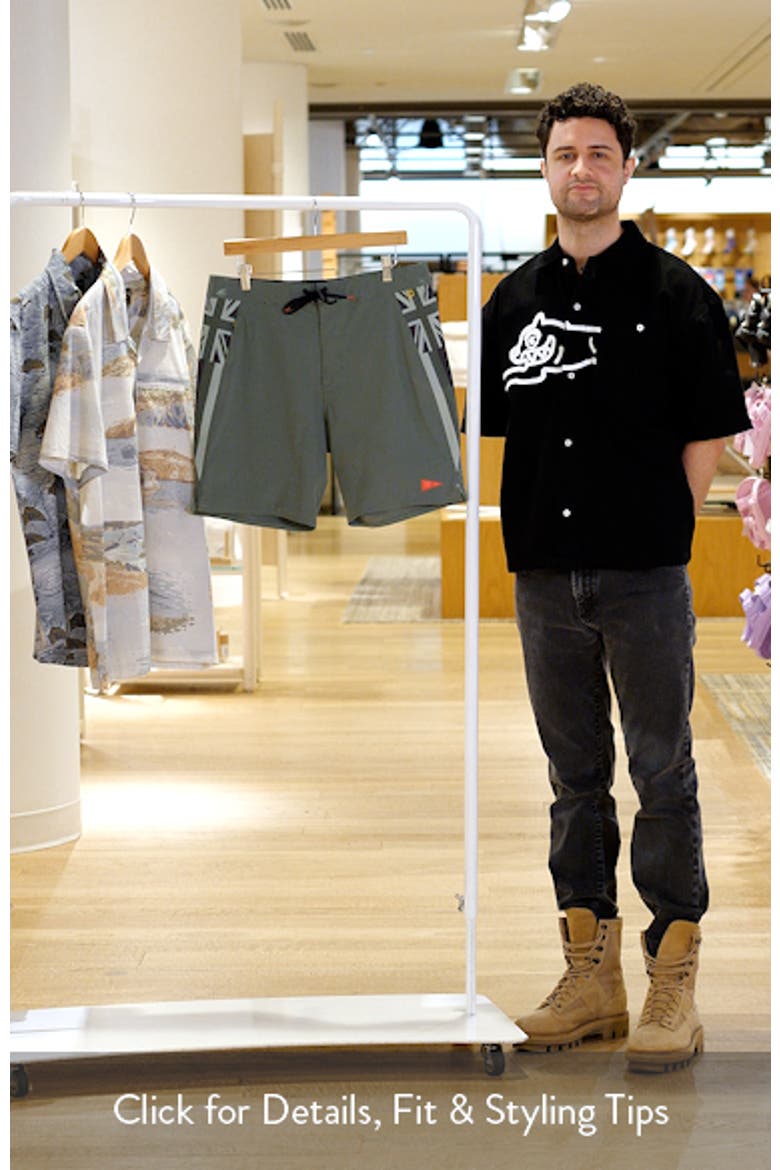 Cordura Airtex Pro Hawaii Camo Water Repellent Board Shorts video