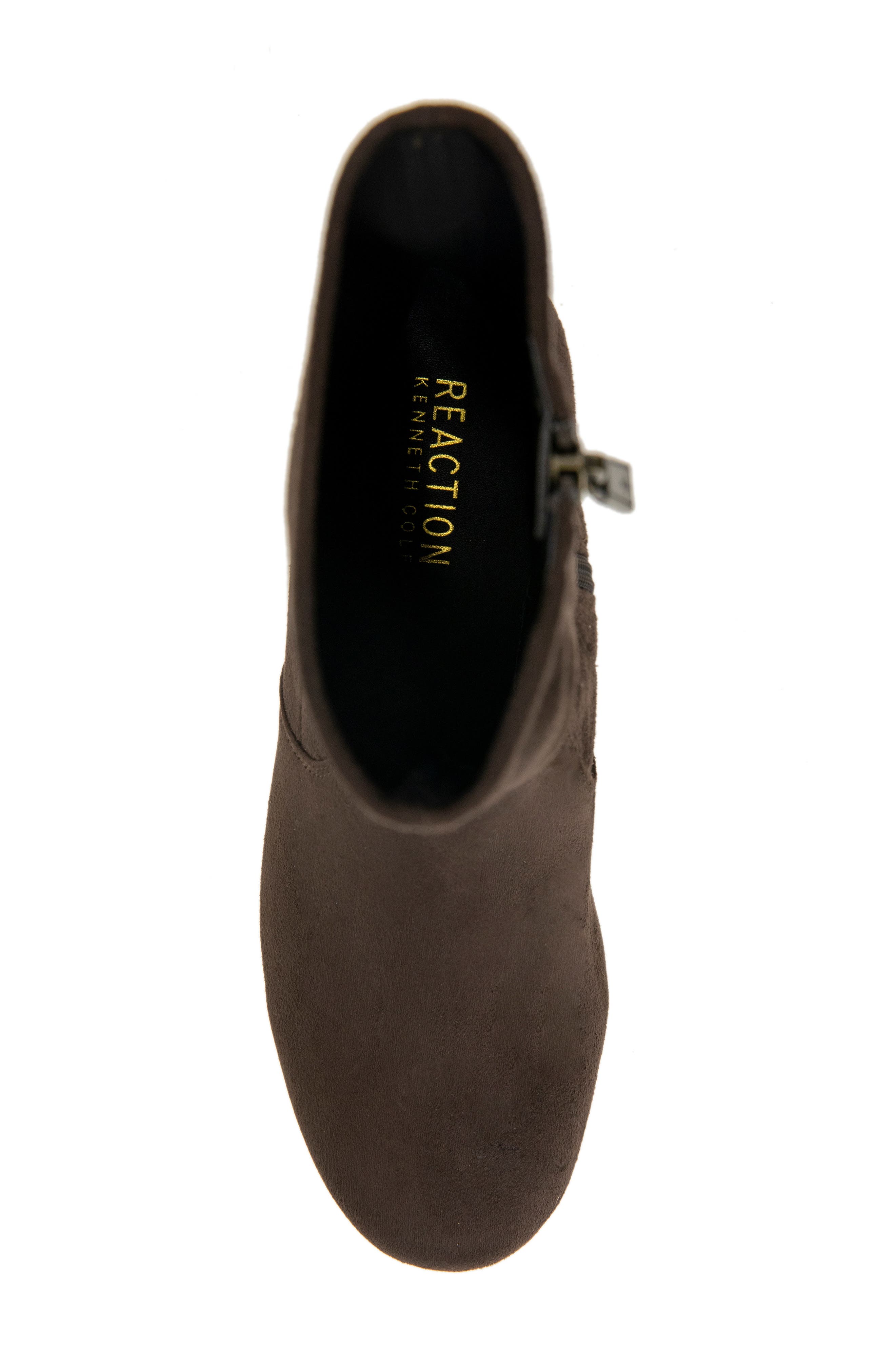 Raleigh Block Heel Bootie, Alternate, color, CHOCOLATE MICRO
