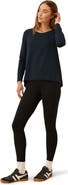Pact Luxe Stretch Jersey Swing Long Sleeve Tee