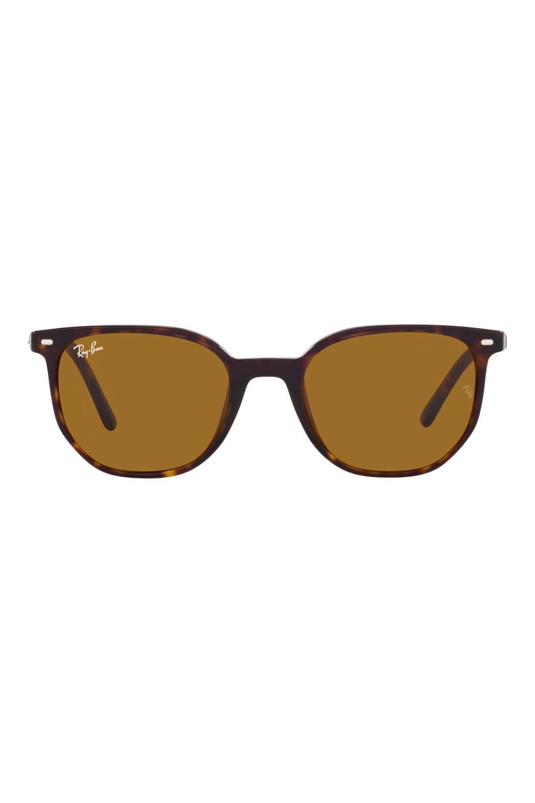 54mm Square Sunglasses, Main, color, HAVANA