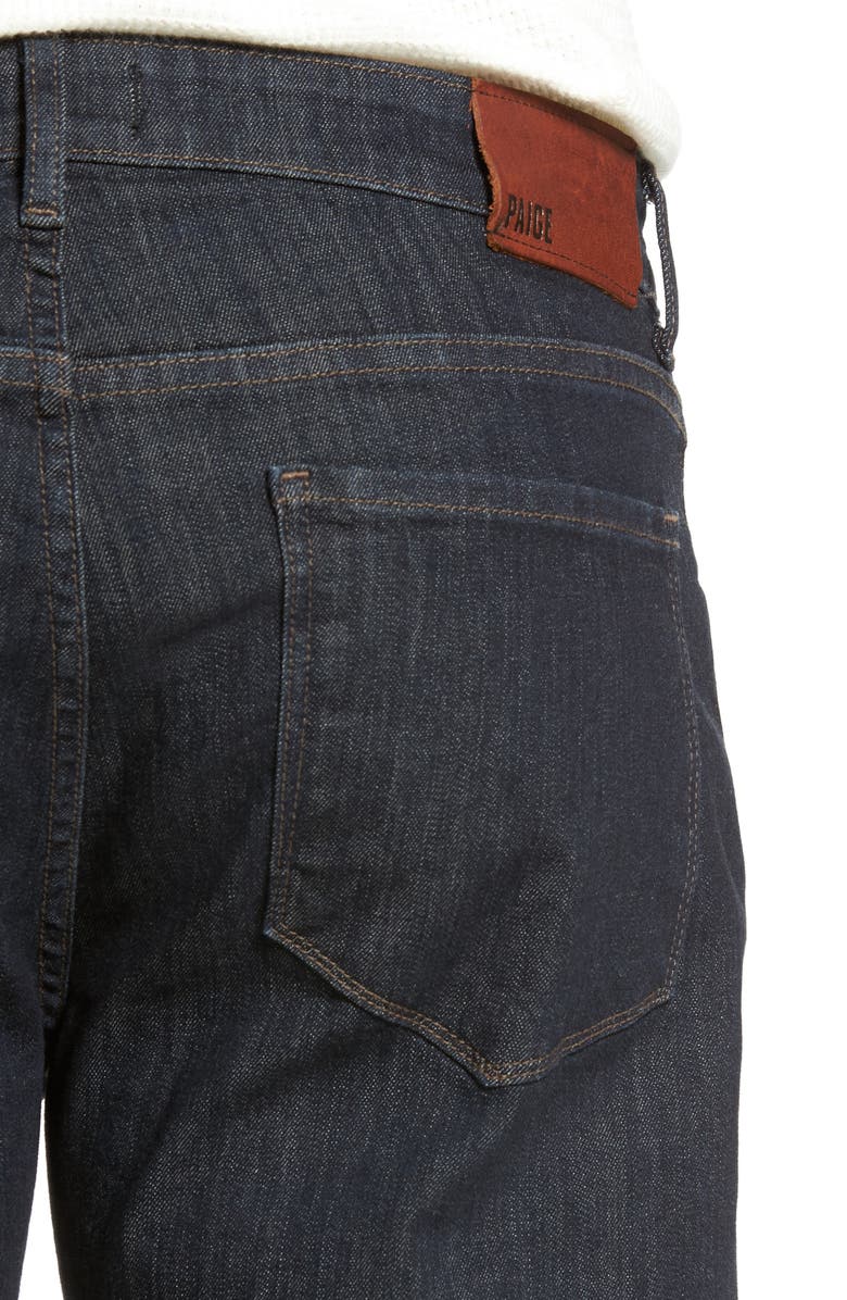 PAIGE Normandie Straight Jeans, Alternate, color, 