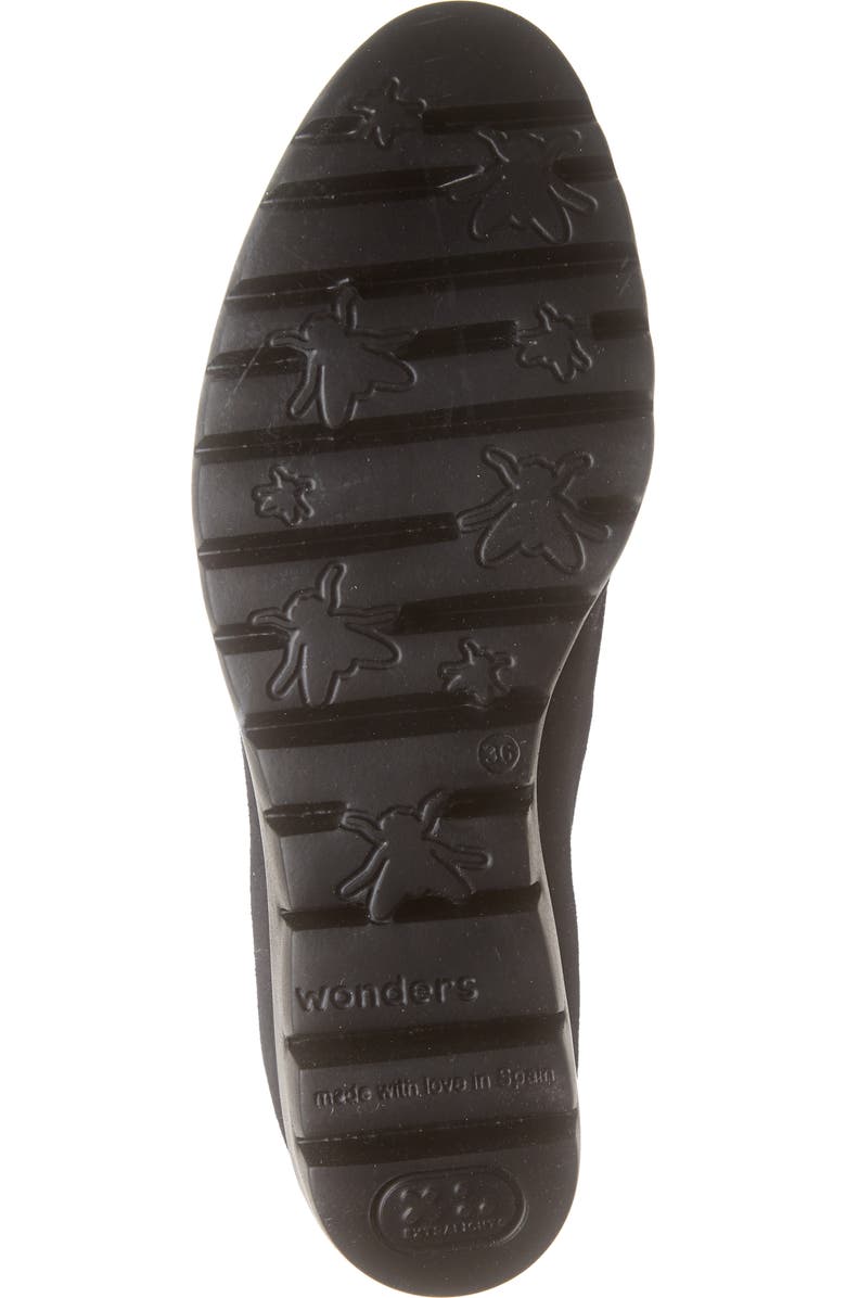 Wonders Wedge Tassel Loafer, Alternate, color,