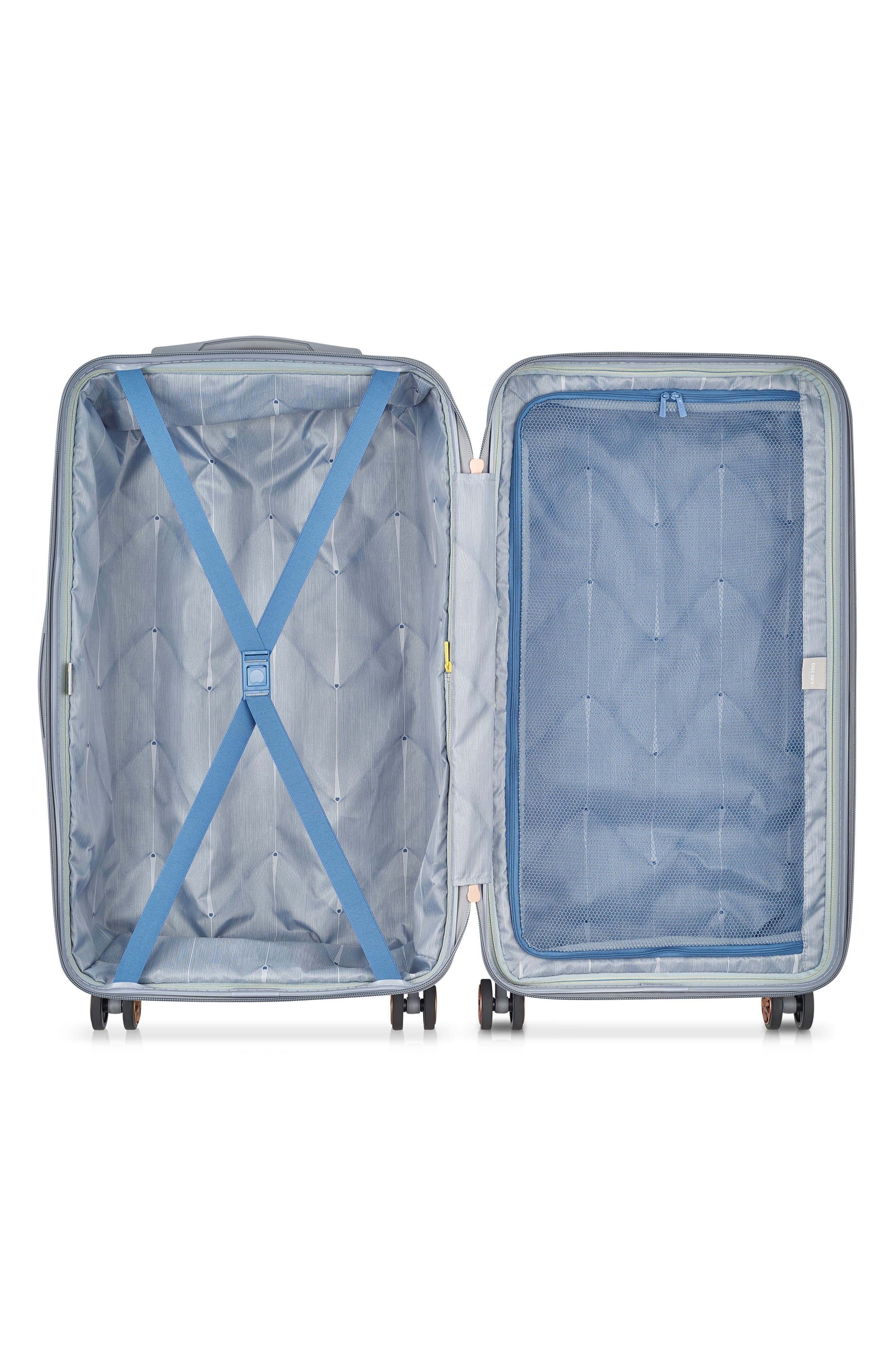 DELSEY Cruise 3.0 26-Inch Hardside Trunk Spinner Luggage, Alternate, color, Platinum