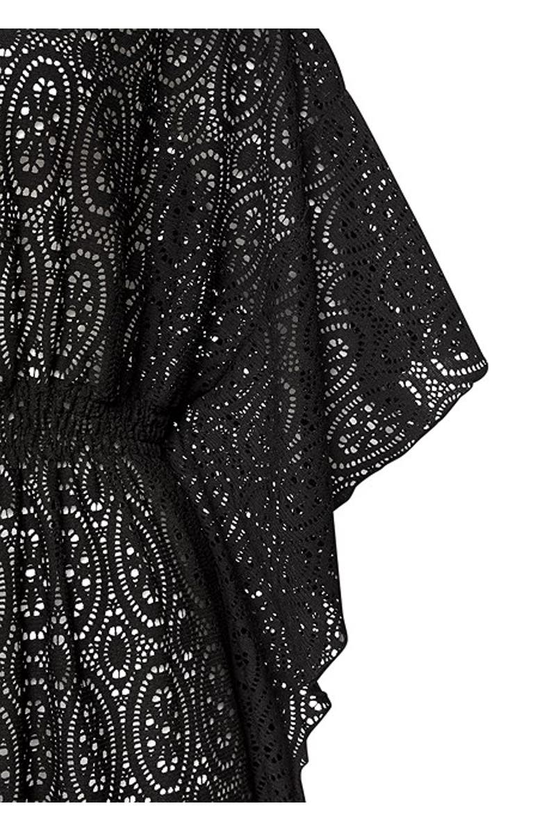LASCANA Women's Flowy Lace Cover Up, Alternate, color, Black