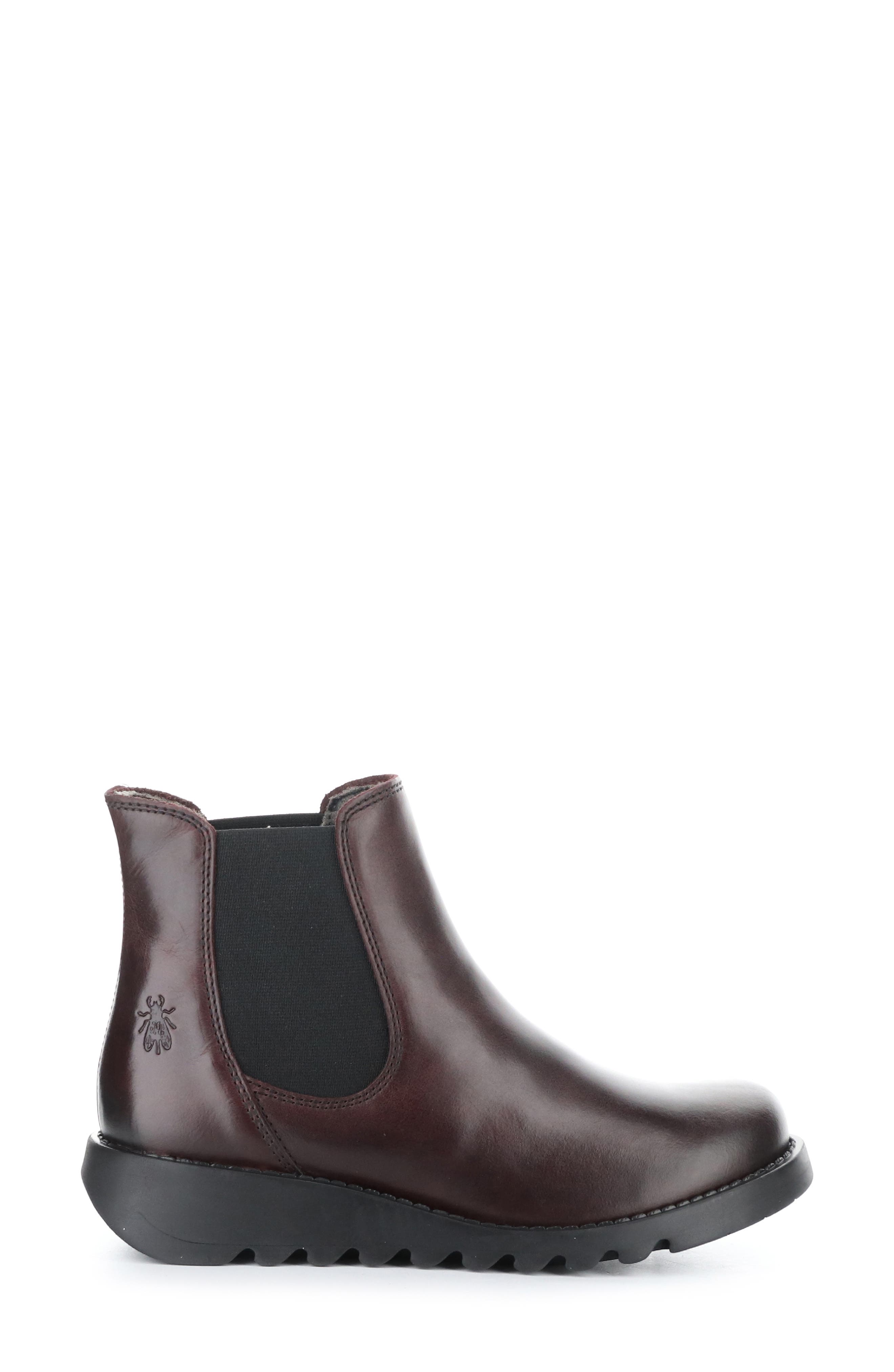 Fly London 'Salv' Chelsea Boot, Alternate, color, Wine Rug