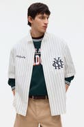 H&M Regular Fit Embroidered-motif Shirt