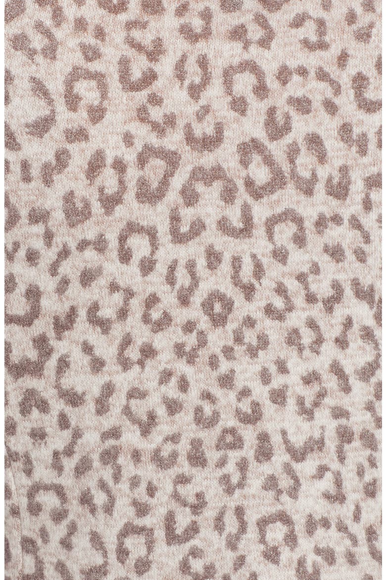 Babydoll Top, Alternate, color, OATMEAL LEOPARD