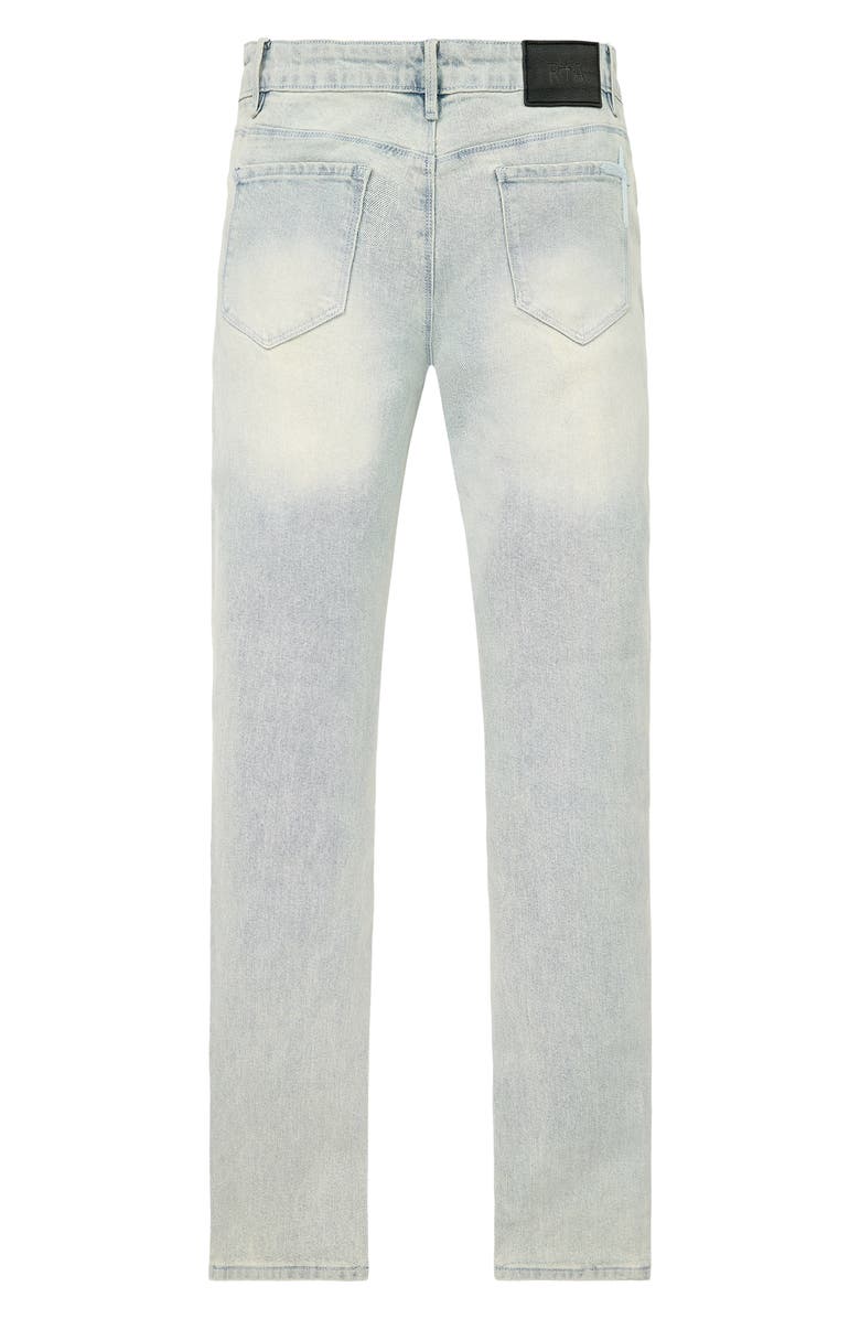 RtA Bryant Skinny Jeans, Alternate, color, Frozen Fade
