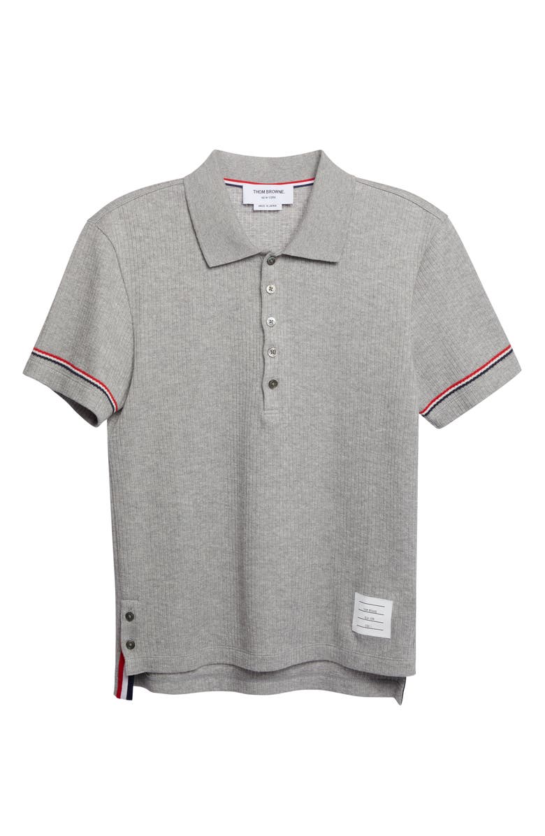 Thom Browne Rib Polo, Alternate, color, 
