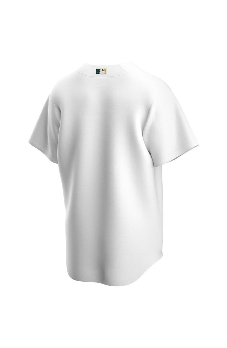 Nike Men's Nike White Oakland Athletics Home Replica Team Jersey, Alternate, color, 
