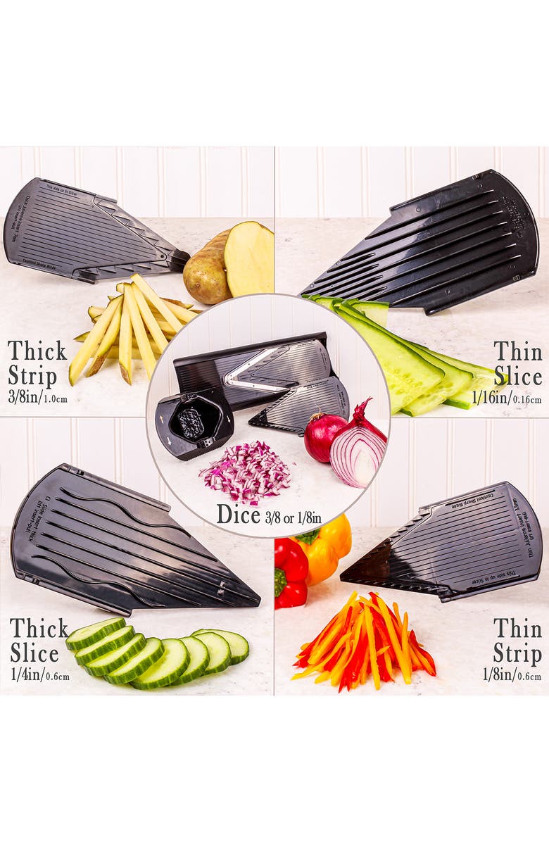 BergHOFF Chef-Envy 4-Piece Mandolin Slicer, Alternate, color,