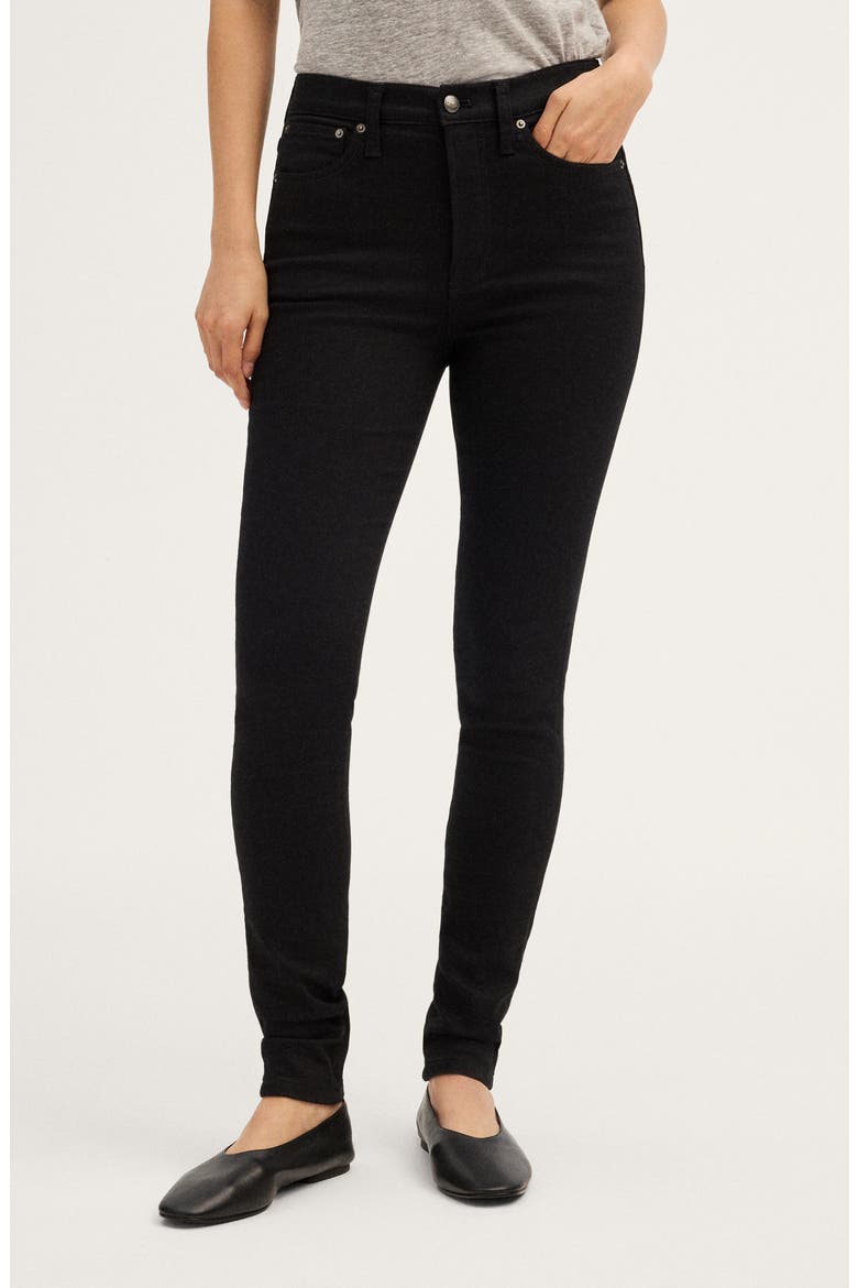 The Skinny Jeans, Main, color, BLACK RINSE WASH