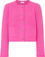 Milly Sade Textured Cardigan