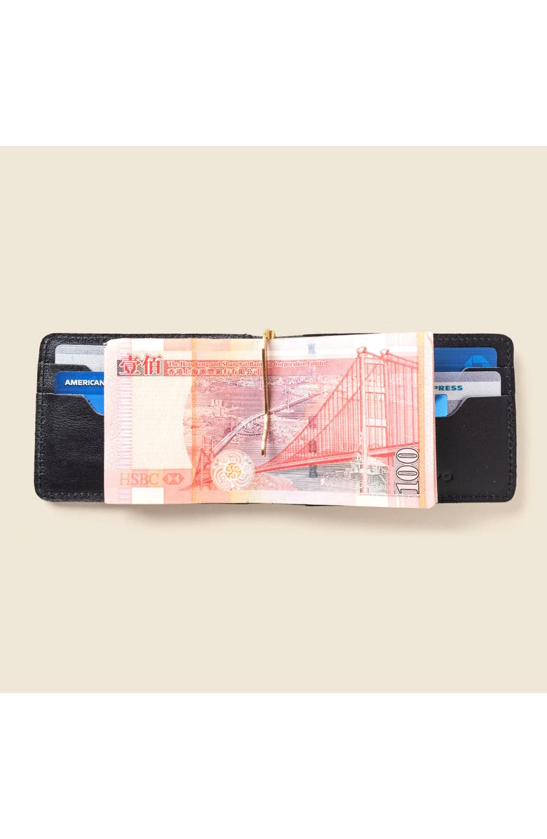 Casupo Bifold Money Clip Wallet, Alternate, color, Black