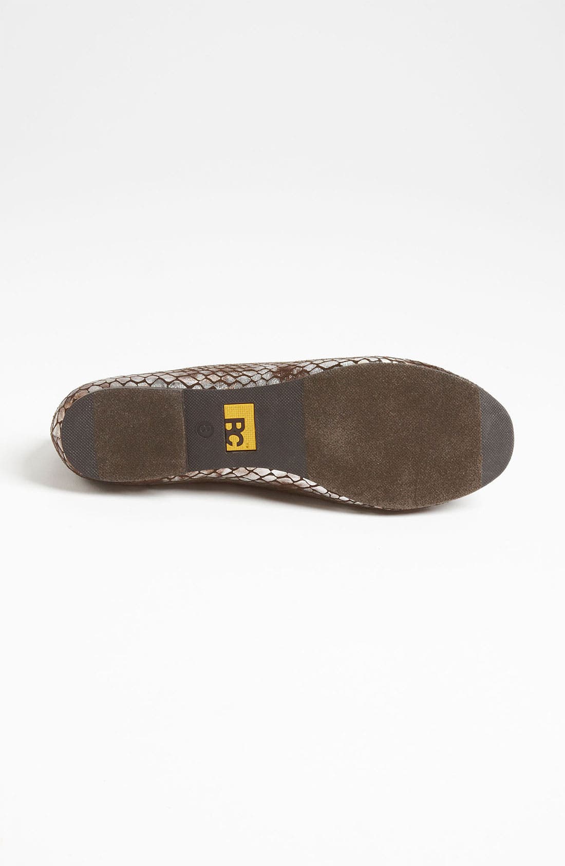 BC Footwear 'Limousine' Metallic Flat, Alternate, color, 