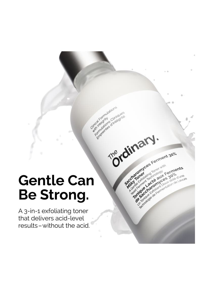 Saccharomyces Ferment 30% Milky Toner for Gentle Exfoliation & Hydration, Alternate, color, NO COLOR