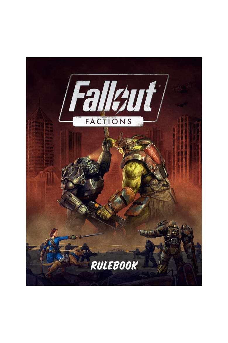 Modiphius Fallout Factions Core Rulebook Hardcover Rpg Campaign, Alternate, color, Multicolored