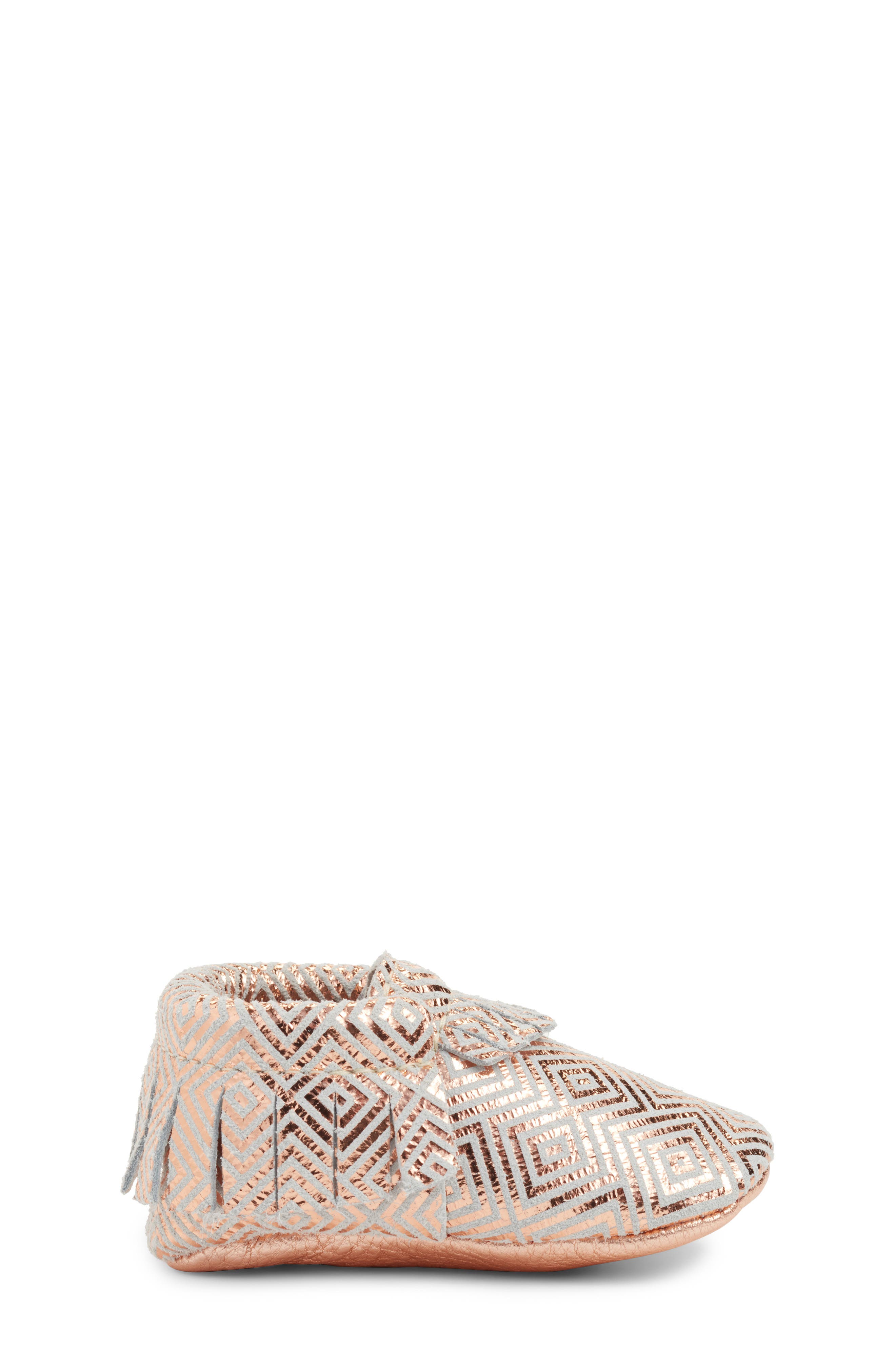 Freshly Picked Metallic Leather Moccasin, Alternate, color, 
