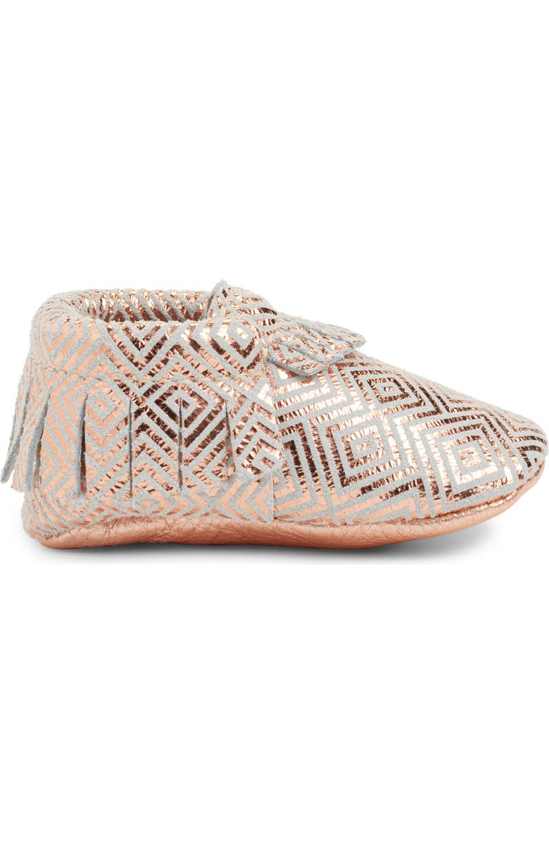 Freshly Picked Metallic Leather Moccasin, Alternate, color,