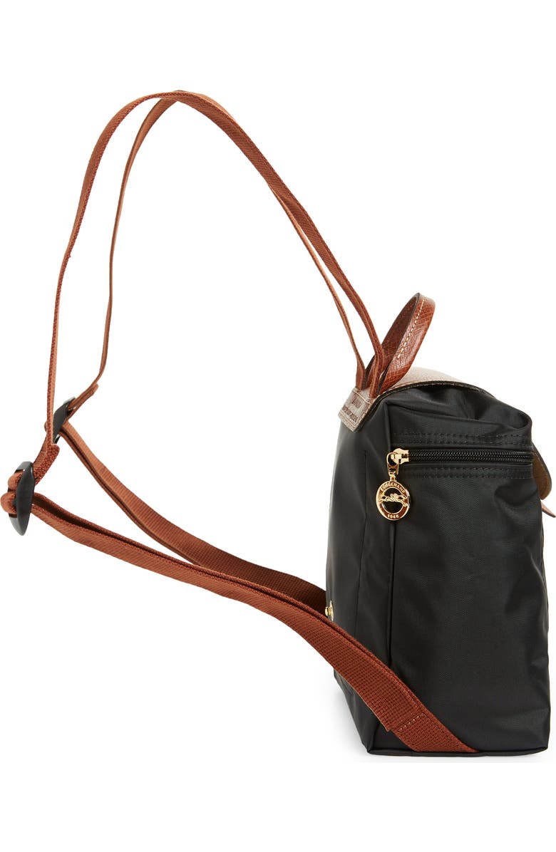Longchamp Mini Le Pliage Canvas Backpack, Alternate, color,