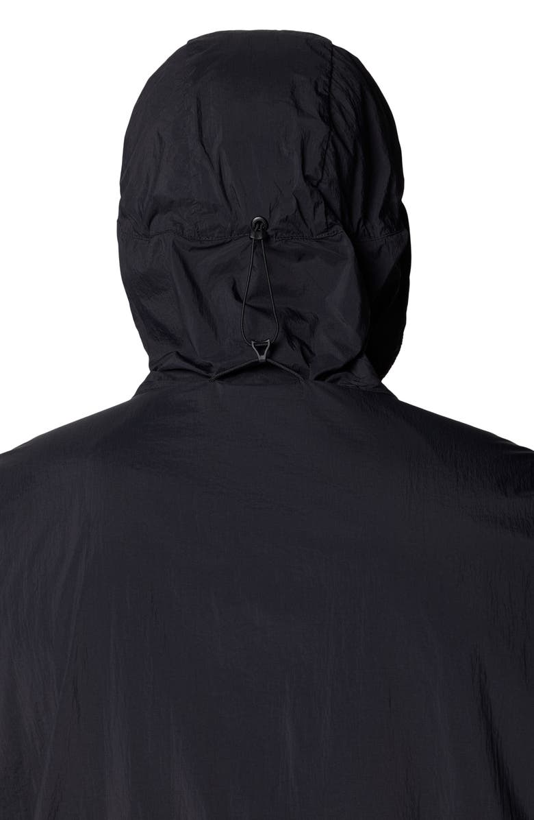 Mountain Hardwear Wind Veil<sup>™</sup> Hooded Jacket, Alternate, color, Black