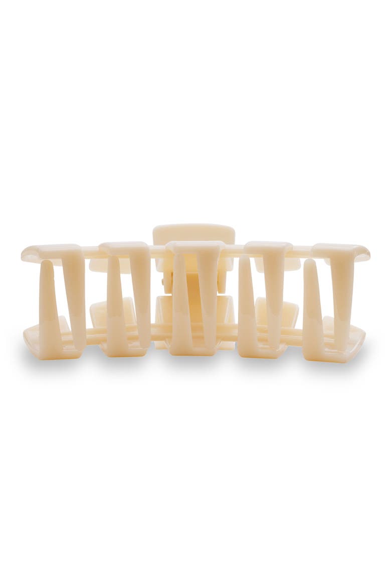 Large Classic Clw Clip, Alternate, color, ALMOND BEIGE
