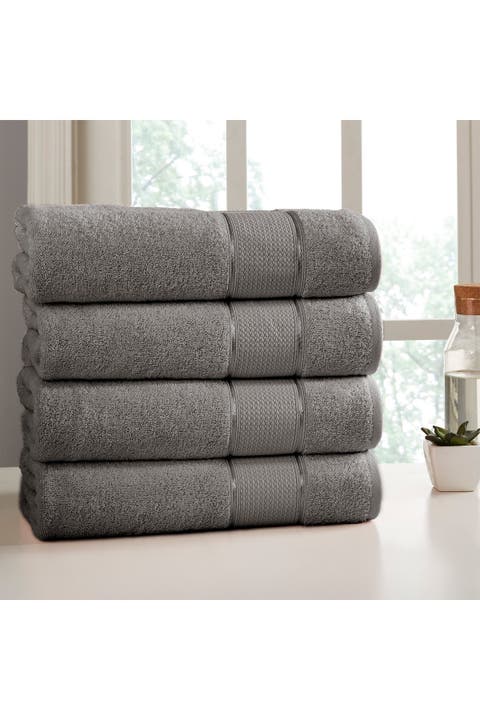 SpunLoft(TM) Bath Sheet - 35" x 66" - Pack of 4