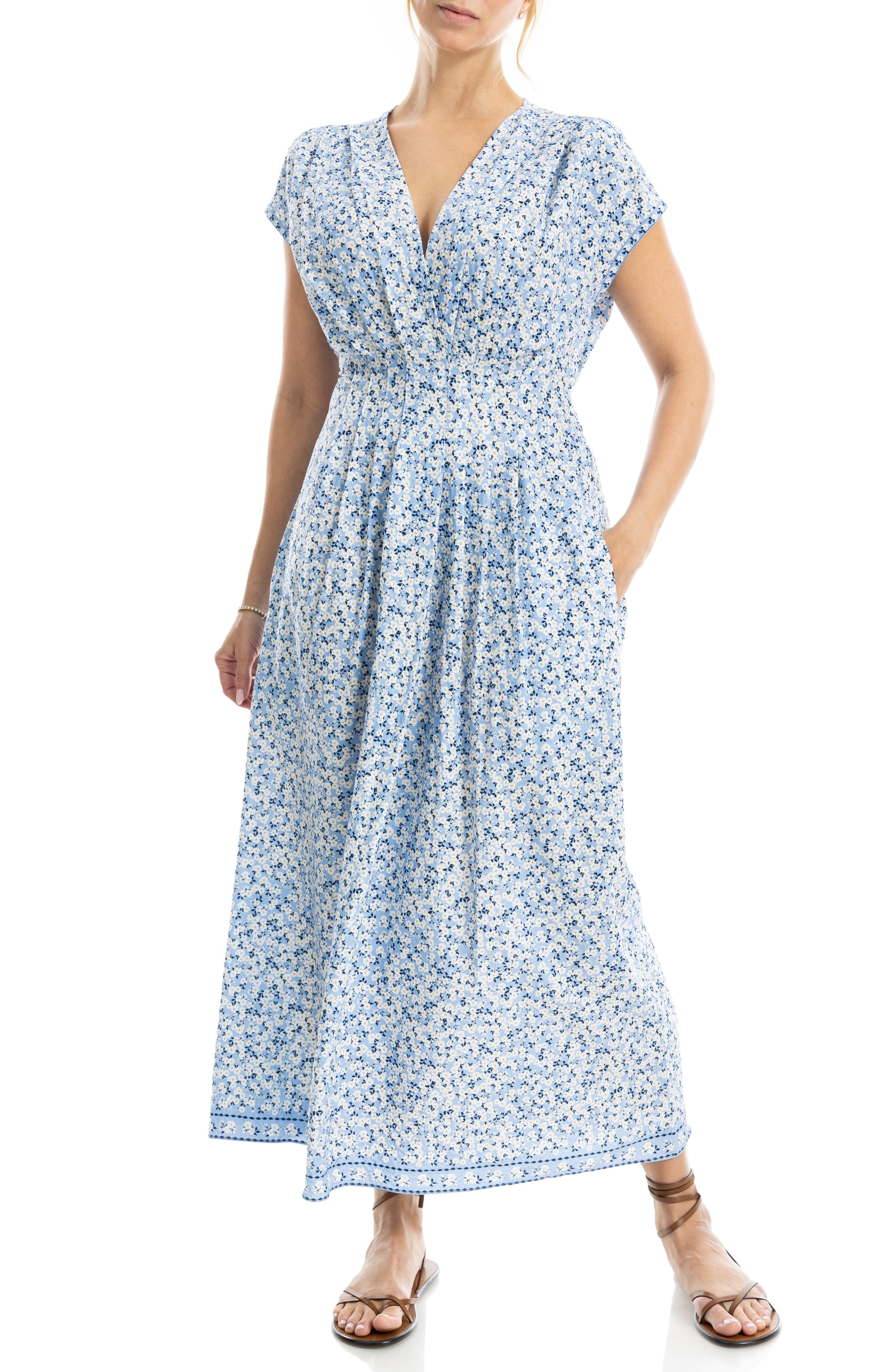 selected IVORY/ DENIM DAISY