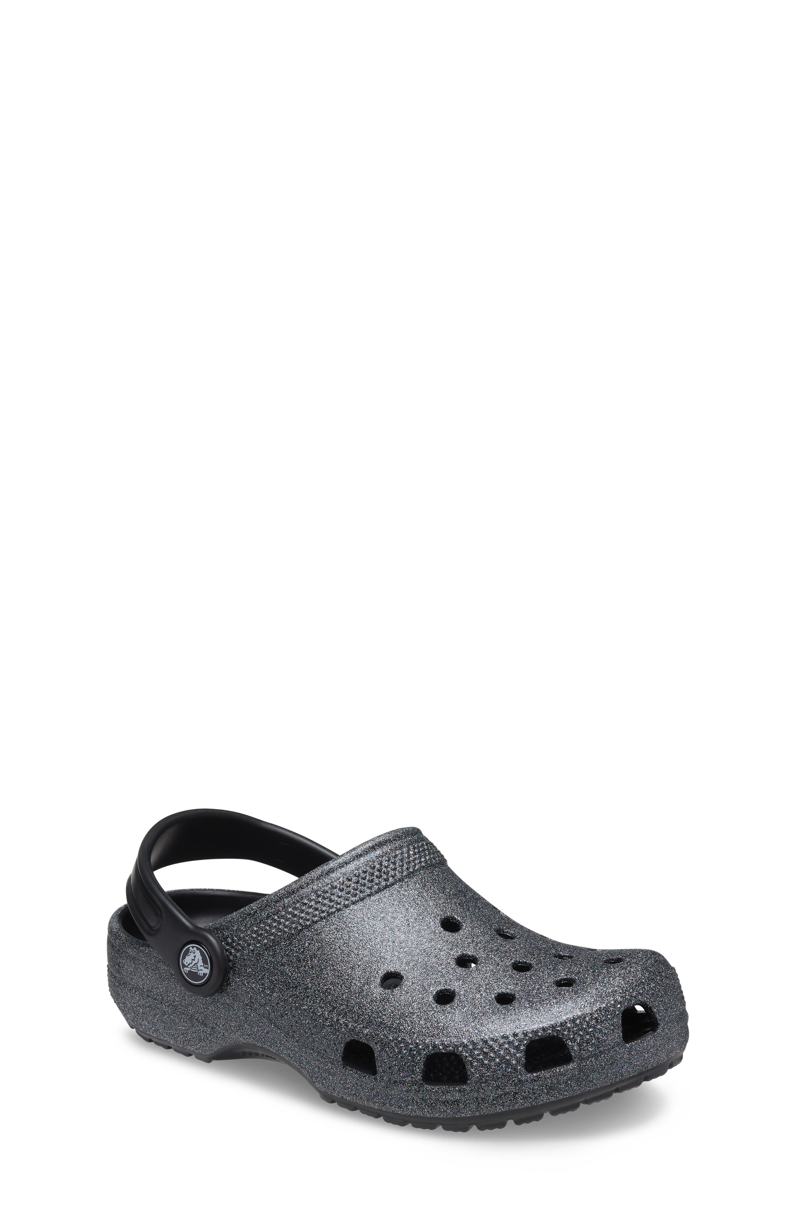 CROCS Kids' Classic Glitter Clog, Main, color, 