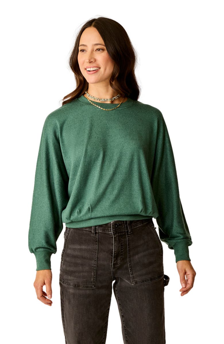 Carve Designs Anneke Supersoft Dolman, Alternate, color, Bistro Heather