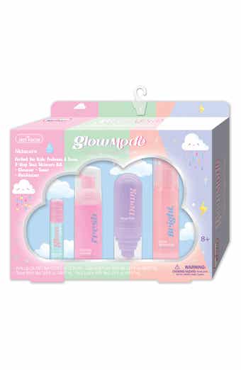 HOT FOCUS Kids' Glowmode 4-Piece Skincare Set