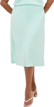 City Chic Miranda A-Line Midi Skirt