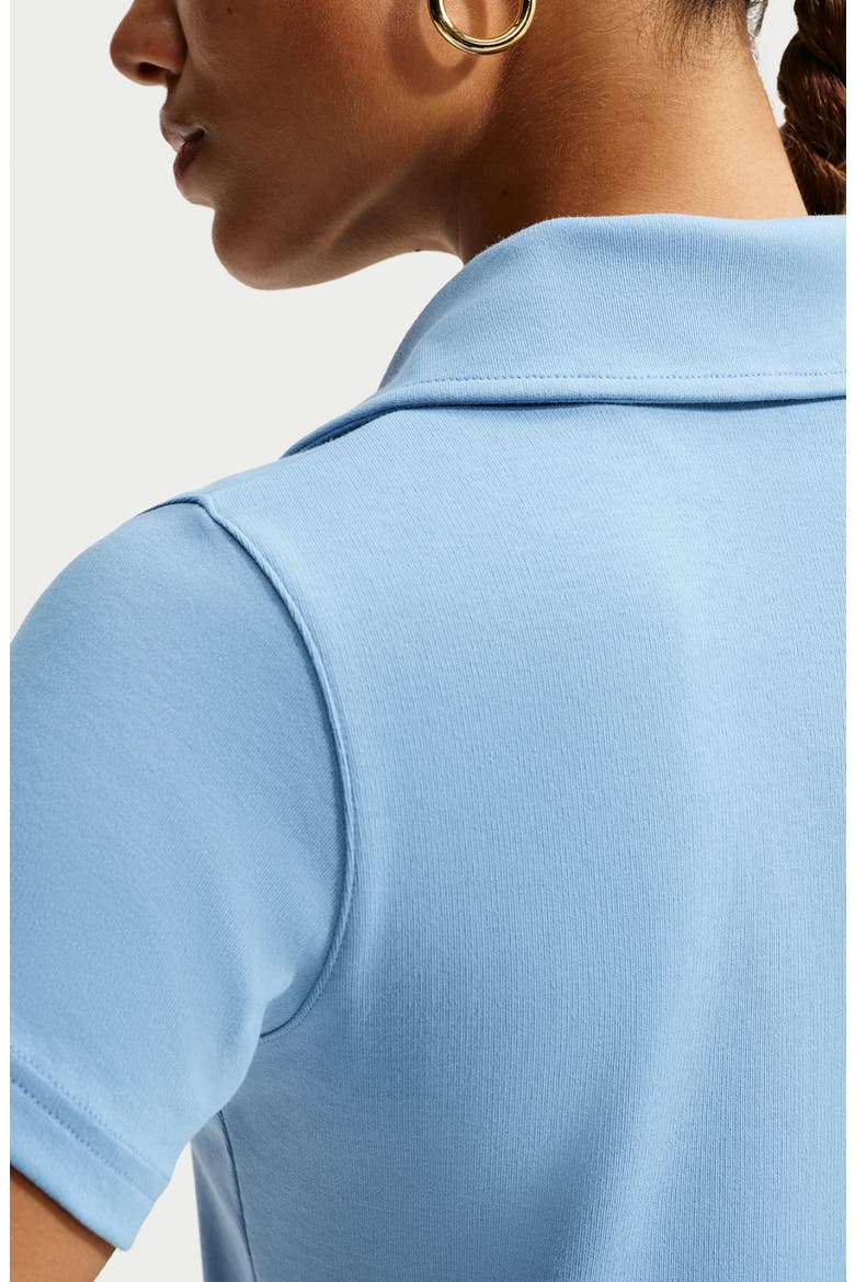 Polo Dress, Alternate, color, WORK BLUE/ WHITE