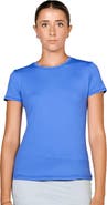 Sofibella UV Colors Short Sleeve Womens Tennis Shirt