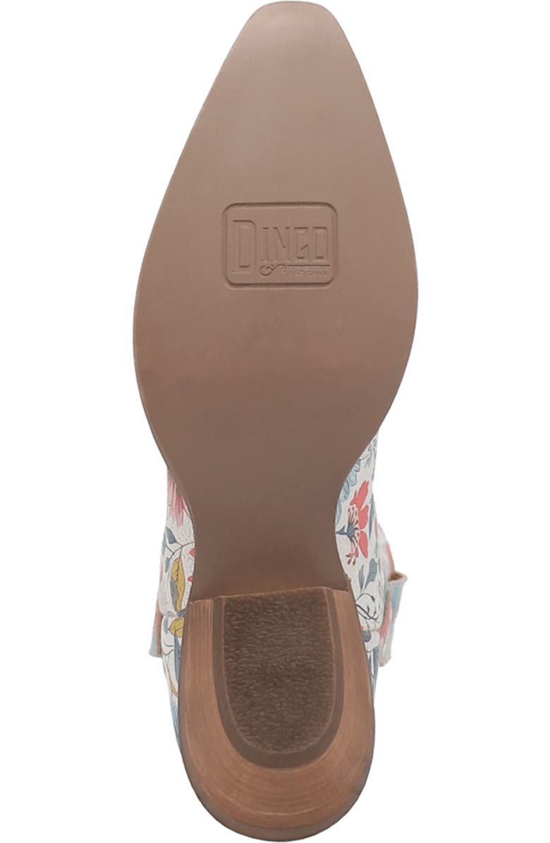 Dingo Pixie Rose Western Boot, Alternate, color,