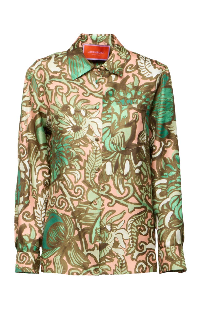 La DoubleJ Boy Shirt Anemone Pink Olive, Alternate, color, Anemone Pink Olive