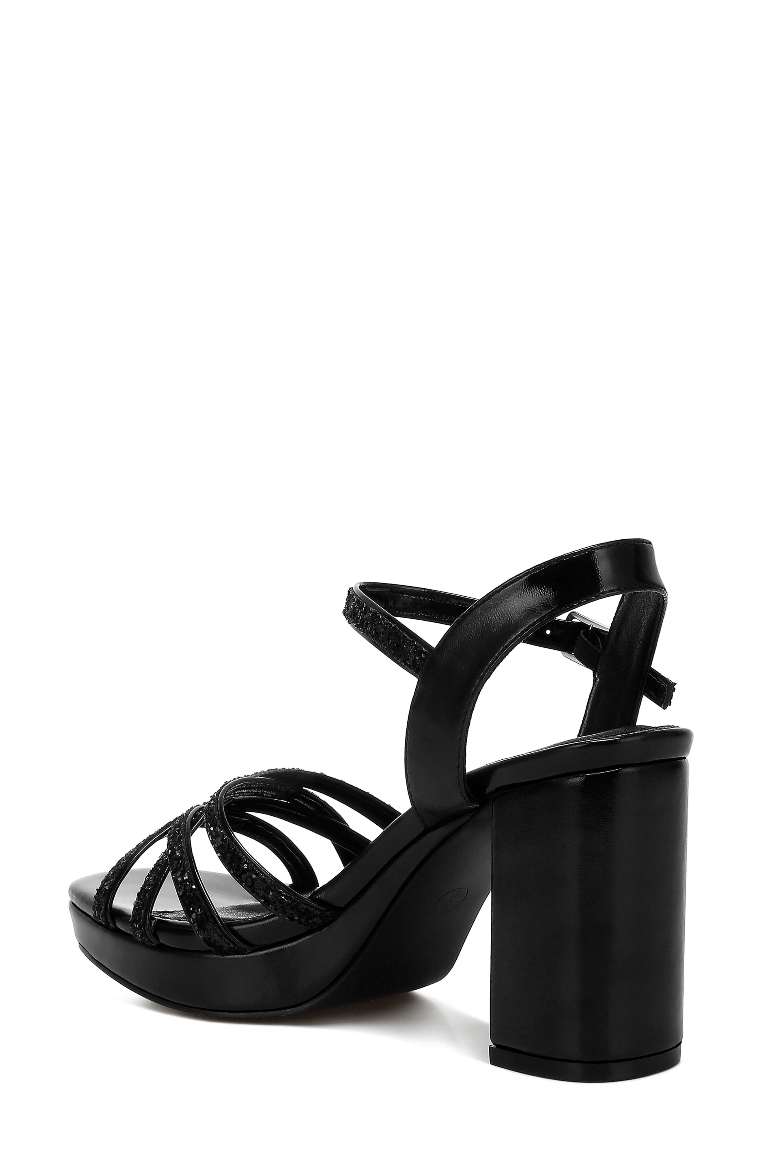 Sparks Sandal, Alternate, color, BLACK