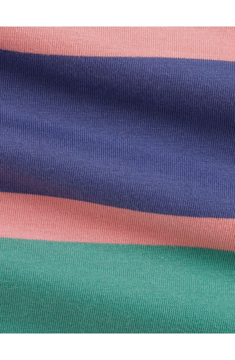 Ralph Lauren Stripe Cotton Romper, Alternate, color, 