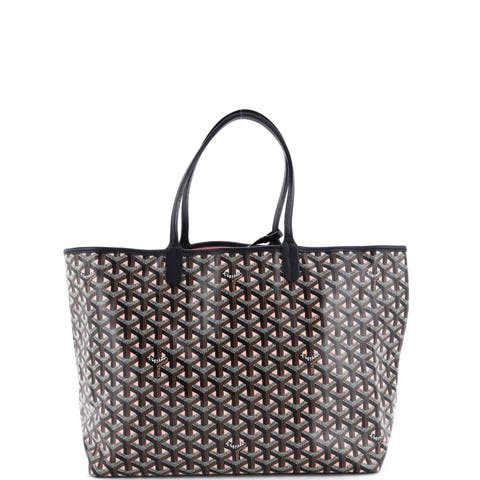 Saint Louis Tote Claire Voie Coated Canvas PM