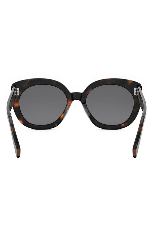 Celine Bold 3 Dots 56mm Butterfly Sunglasses