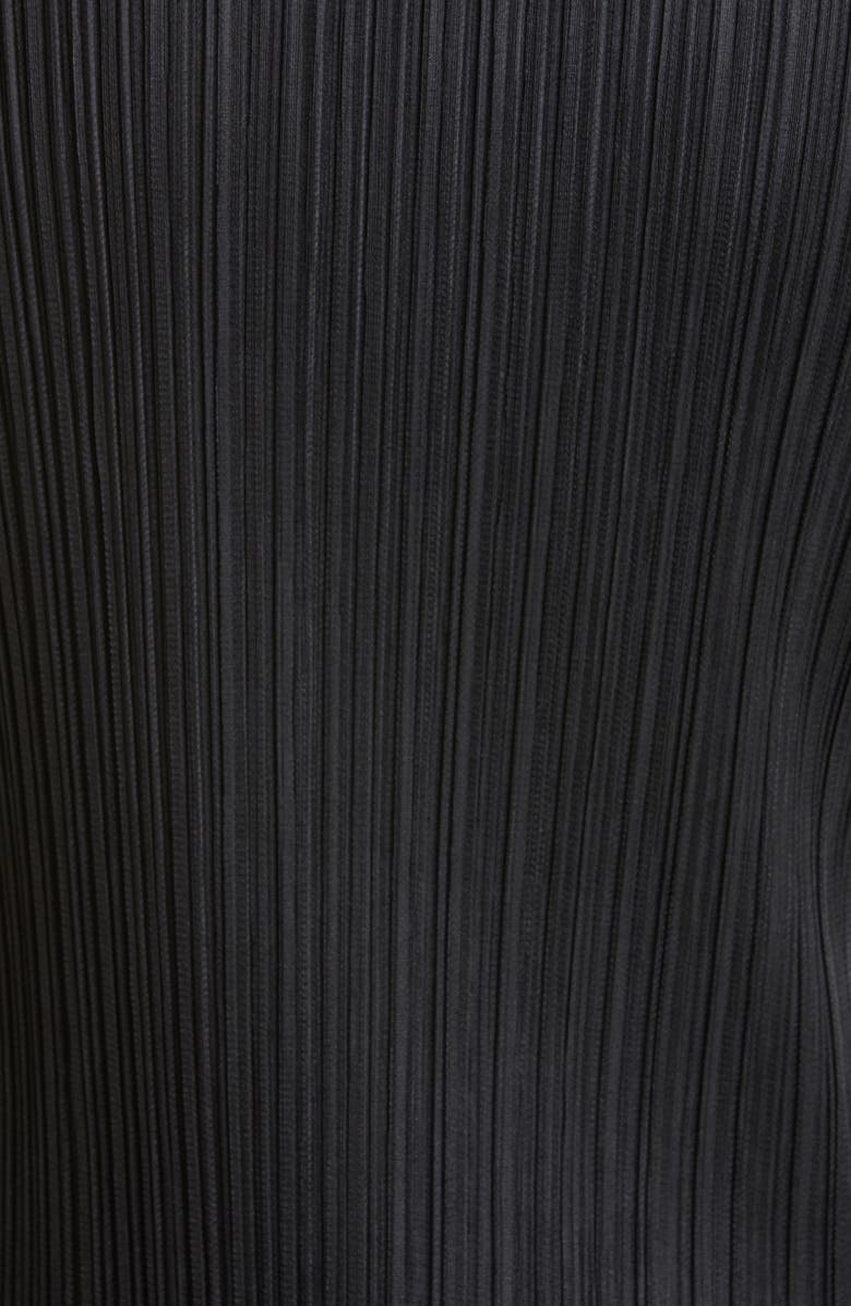 Pleats Please Issey Miyake Basics Pleated Sleeveless Top, Alternate, color, Black