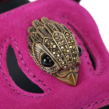 Eagle Cutout Slide Sandal